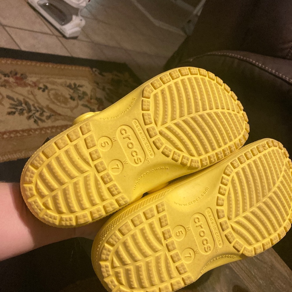 Yellow Crocs - image 4